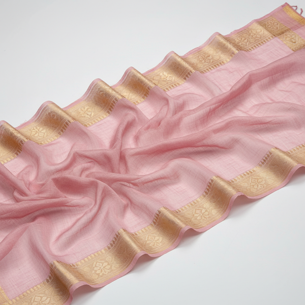 Handwoven Chanderi Silk Saree