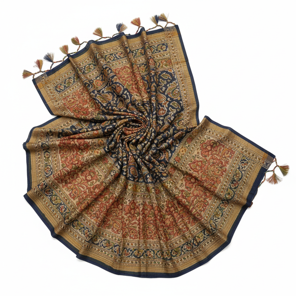 Hand Block Print Saree